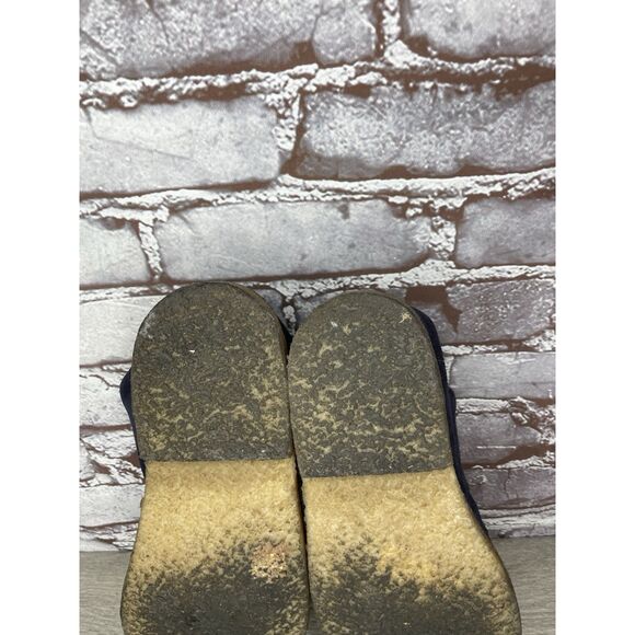 Band of Outsiders Blue Suede Leather Gum Soles Mule Shoes Women Sz 40EU/9.5M US - Picture 9 of 16